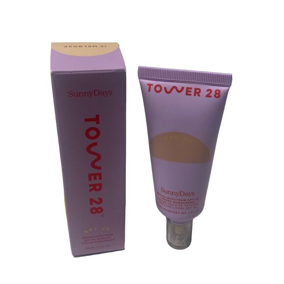 Tower 28 Broad Spectrum SPF30 Tinted Sunscreen in 15 Melrose NIB - Picture 1 of 1